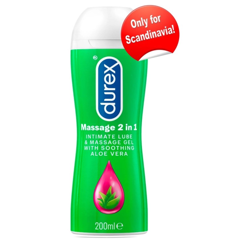 Durex Play 2in1 - Żel Aloesowy Masujący I Smarujący 200ml